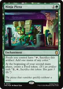 Ninja Pizza (Surge Foil) (32) (TMC)