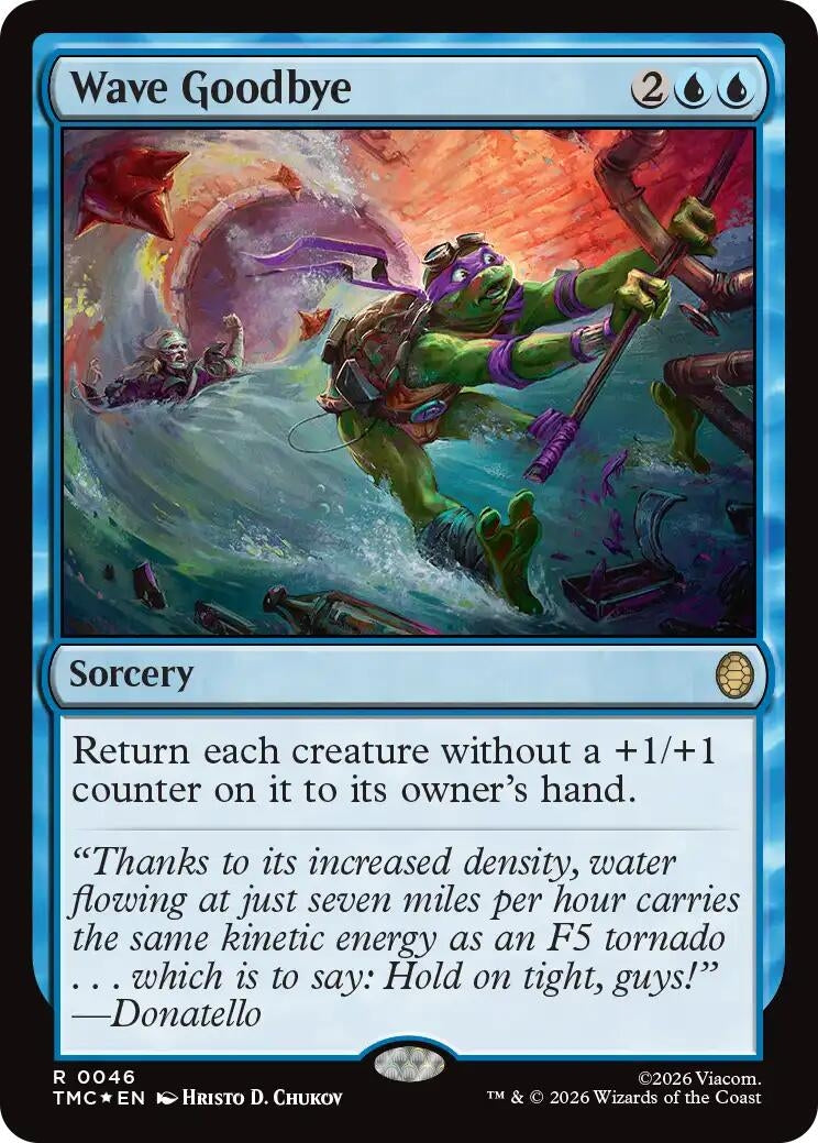 Wave Goodbye (Surge Foil) (46) (TMC)