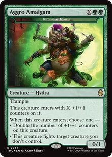 Aggro Amalgam - Voracious Hydra (Surge Foil) (54) (TMC)