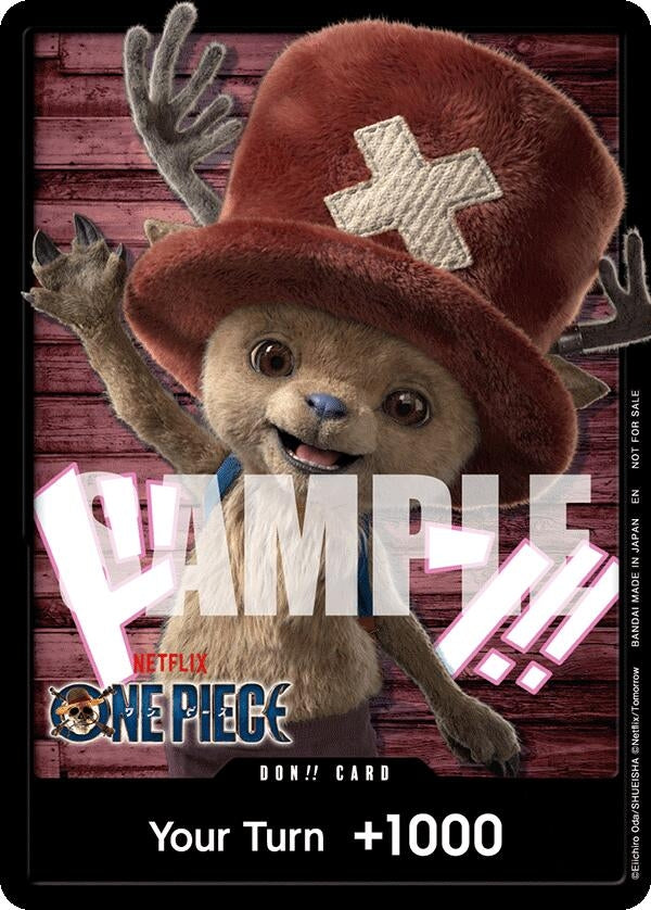 Image for DON!! Card (Netflix Tony Tony.Chopper) (OP-PR) - One Piece Card Game