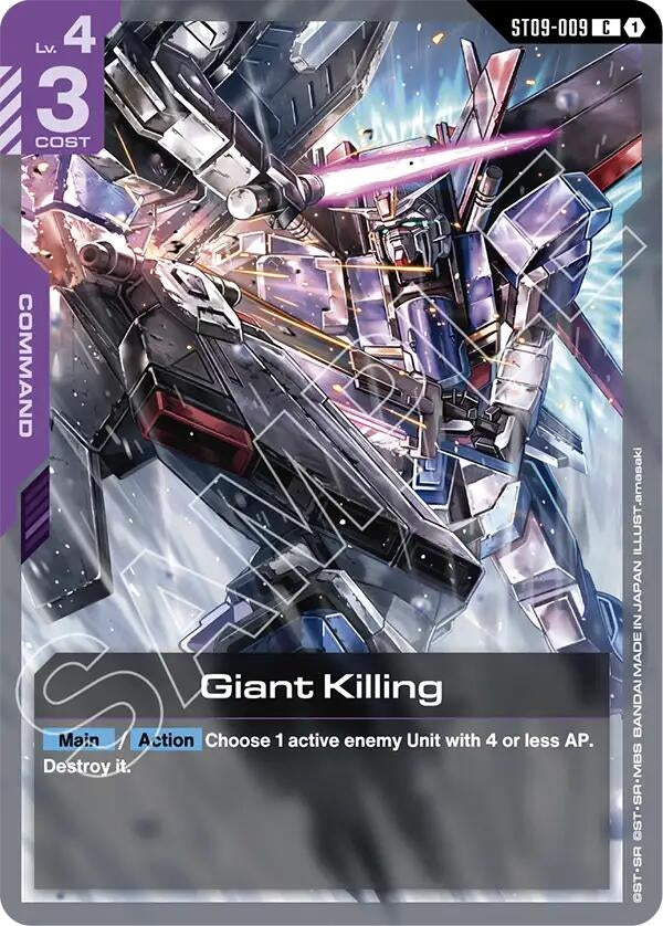 Image for Giant Killing (ST09-009) (ST09) - Gundam Card Game