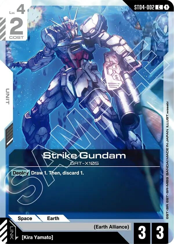 Image for Strike Gundam (ST04-002) (ST09) - Gundam Card Game