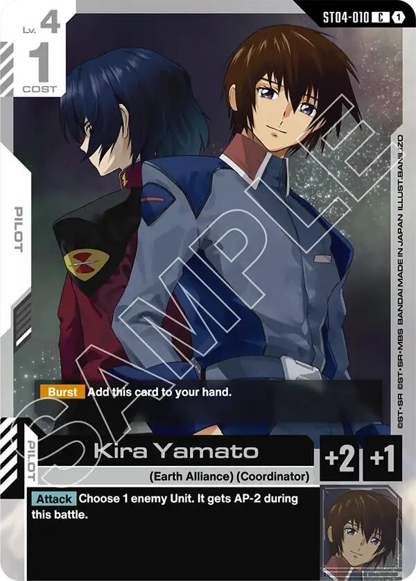 Image for Kira Yamato (ST04-010) (ST09) - Gundam Card Game