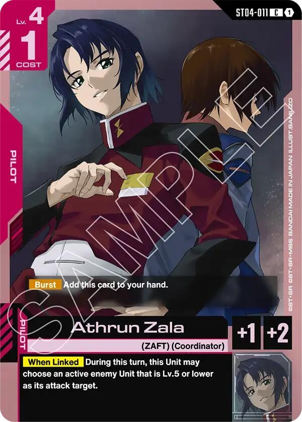 Image for Athrun Zala (ST04-011) (ST09) - Gundam Card Game