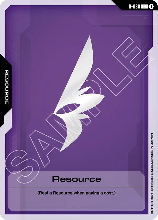 Image for Resource (R-030) (R-030) (ST09) - Gundam Card Game