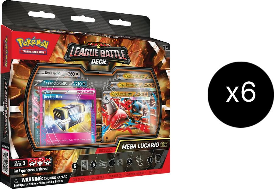 Image for League Battle Deck Case [Mega Lucario ex] - Pokemon