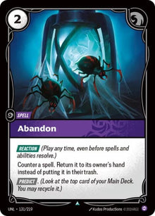 Abandon (131/219) (UNL)