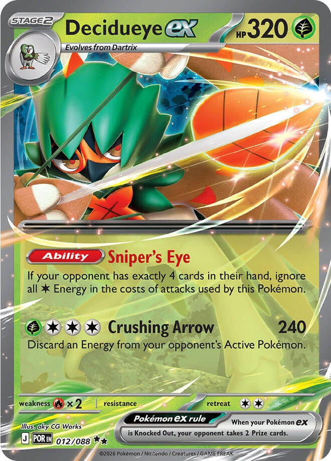 Decidueye ex (012/088) (ME03)