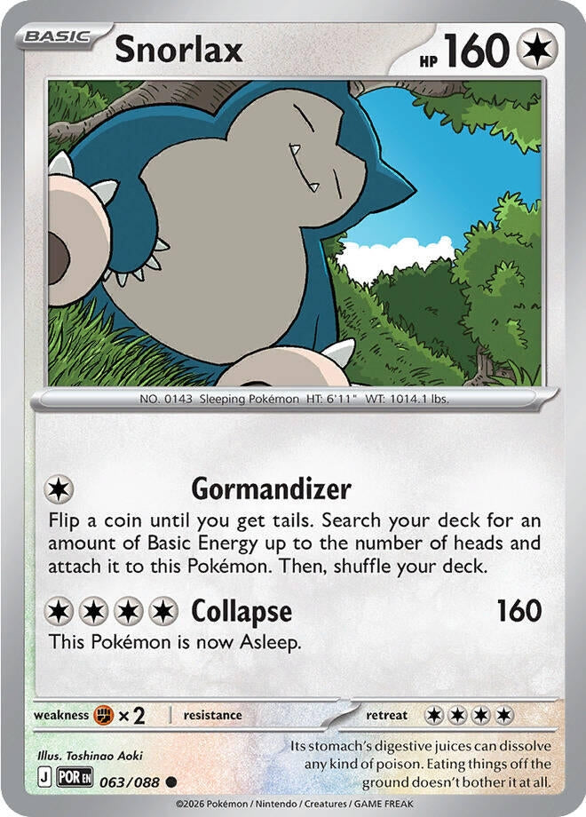 Snorlax (063/088) (ME03)