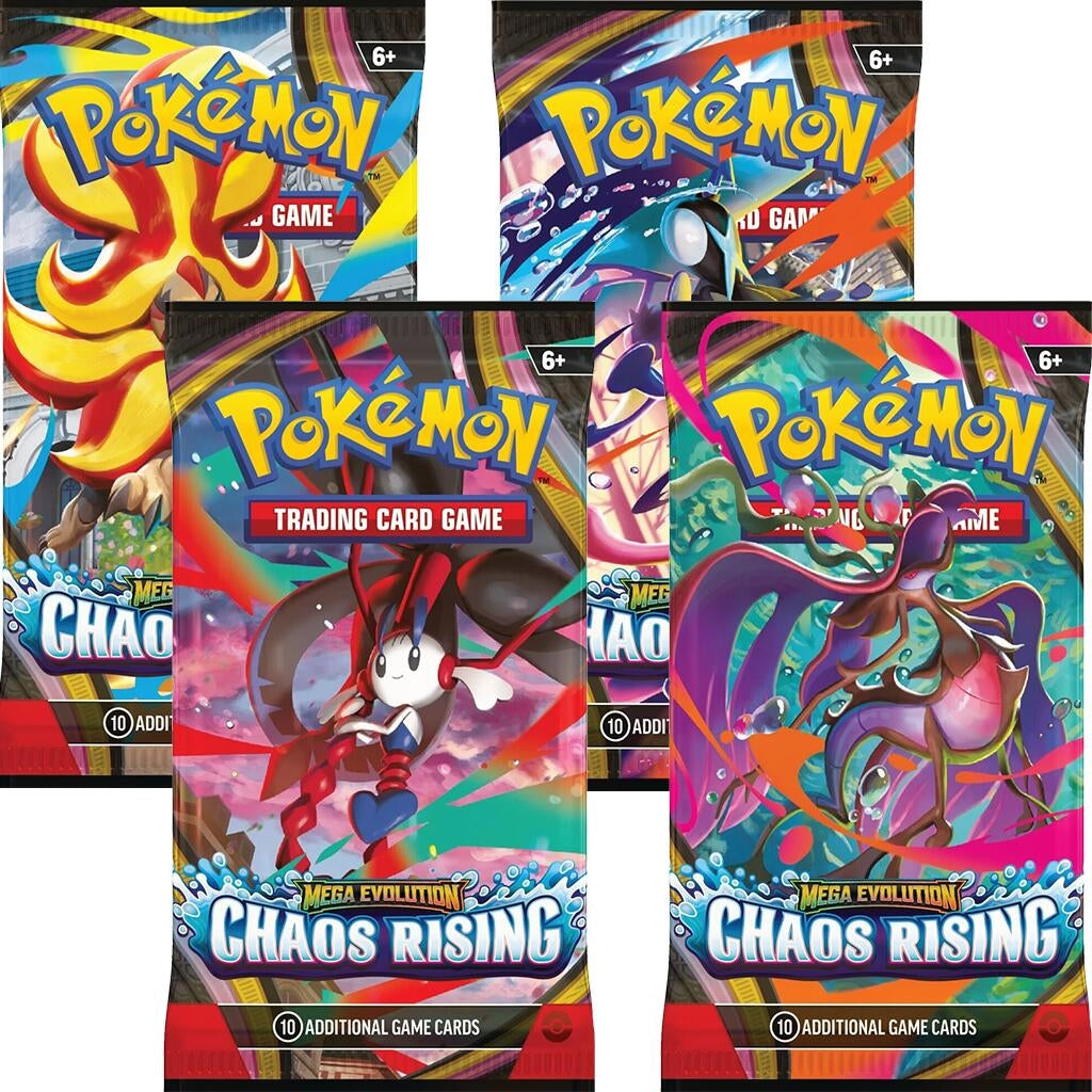 Image for Chaos Rising Booster Pack Art Bundle [Set of 4] - Pokemon