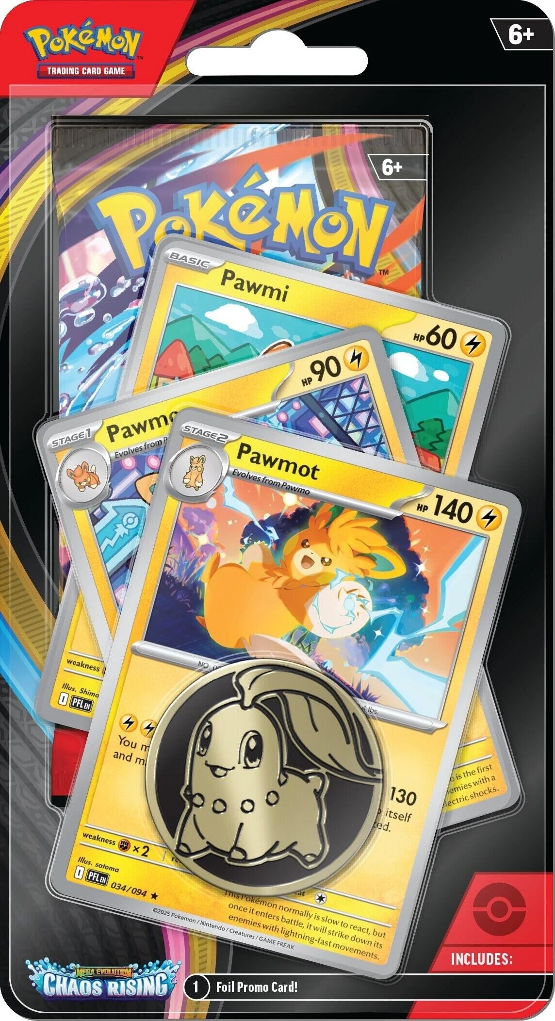 Image for Chaos Rising Premium Checklane Blister [Pawmot Line] - Pokemon