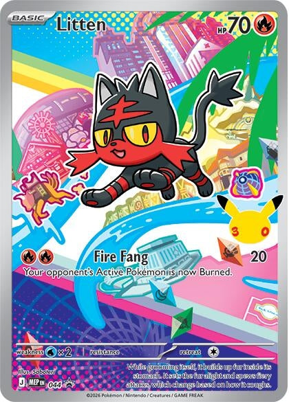 Image for Litten - 044 (044) (MEP) - Pokemon