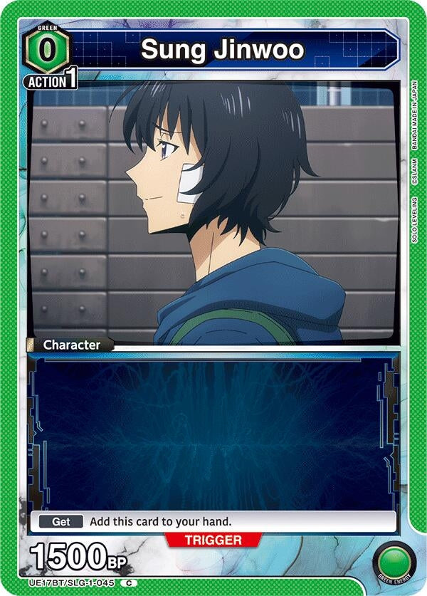Sung Jinwoo (045) (Box Topper Foil) (UE17BT/SLG-1-045) (UE17BT)