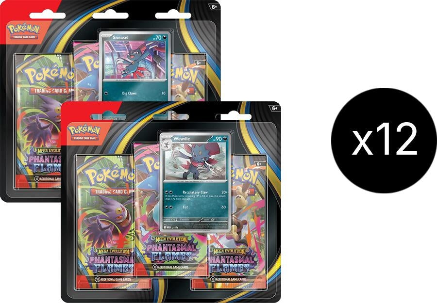 Image for Phantasmal Flames 3-Pack Blister Case - Pokemon