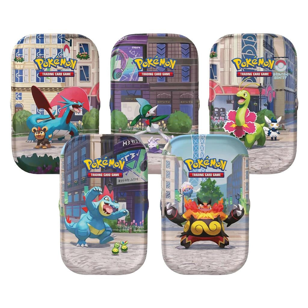 Image for Lumiose City Mini Tin [Set of 5] - Pokemon