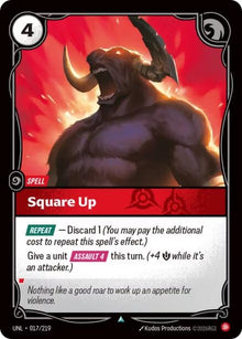 Square Up (017/219) (UNL)