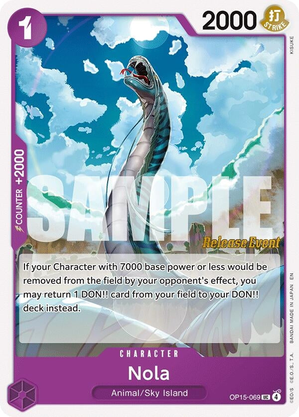 Image for Nola (OP15-069) (OP15 RE) - One Piece Card Game