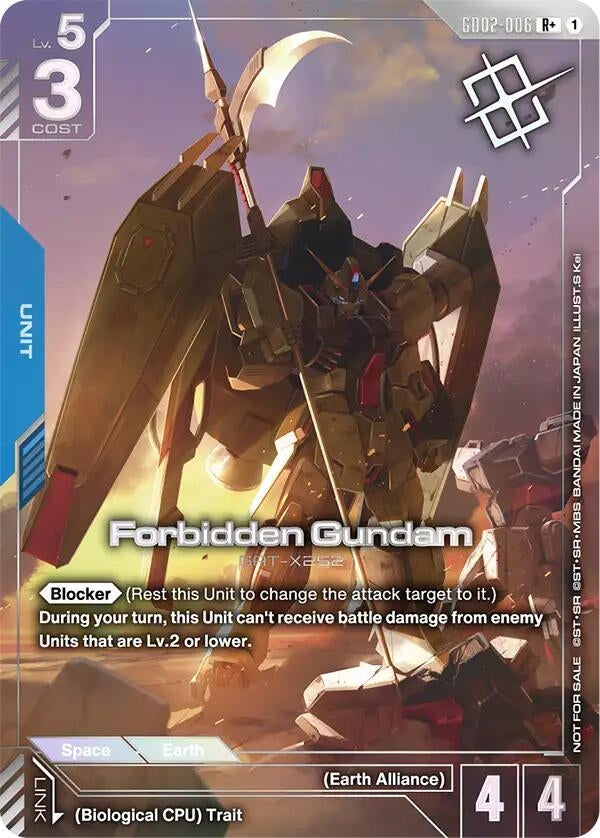 Forbidden Gundam (Store Tournament Winner Pack 04) (GD02-006) (GCG-PR)
