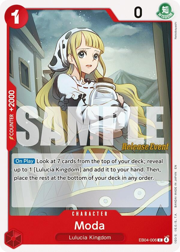 Image for Moda (EB04-006) (OP15 RE) - One Piece Card Game
