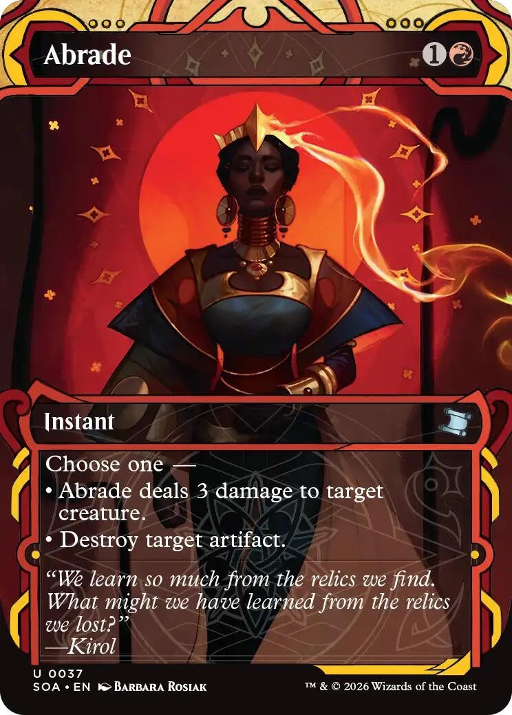 Image for Abrade (37) (SOA) - Magic: The Gathering