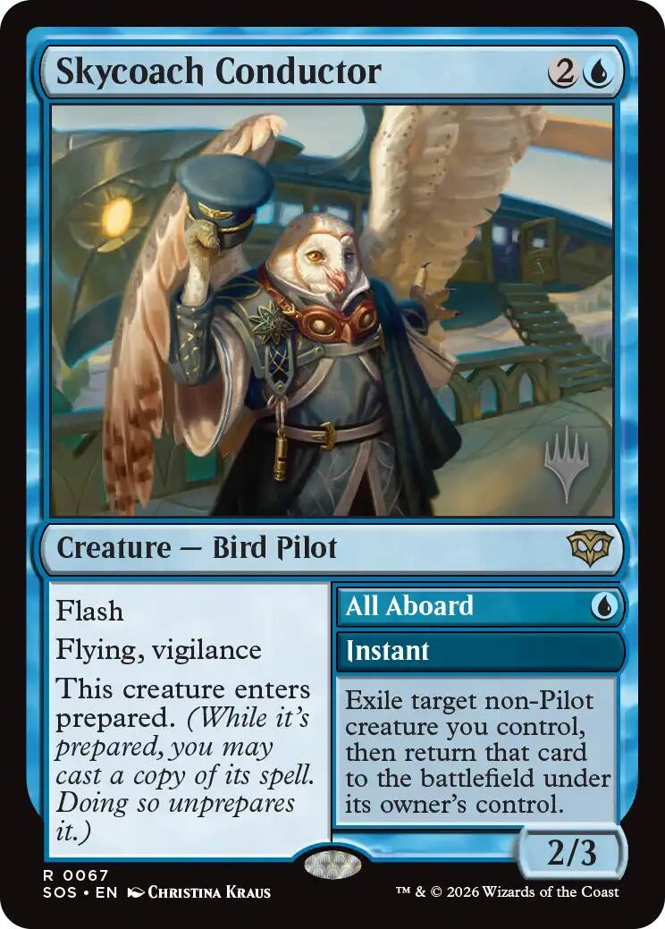 Image for Skycoach Conductor (67) (PPSOS) - Magic: The Gathering