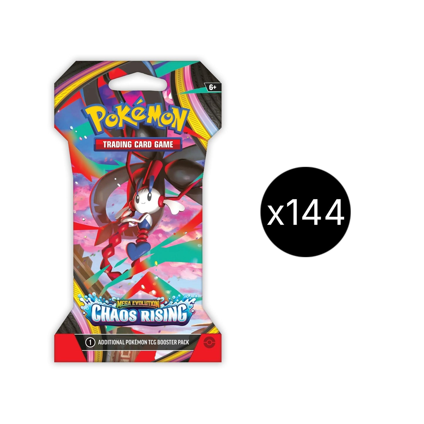 Image for Chaos Rising Sleeved Booster Case - Pokemon