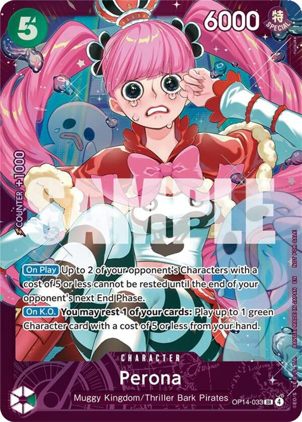 Image for Perona (Extra Grand Battle for Stores 2026) (OP14-033) (OP-PR) - One Piece Card Game