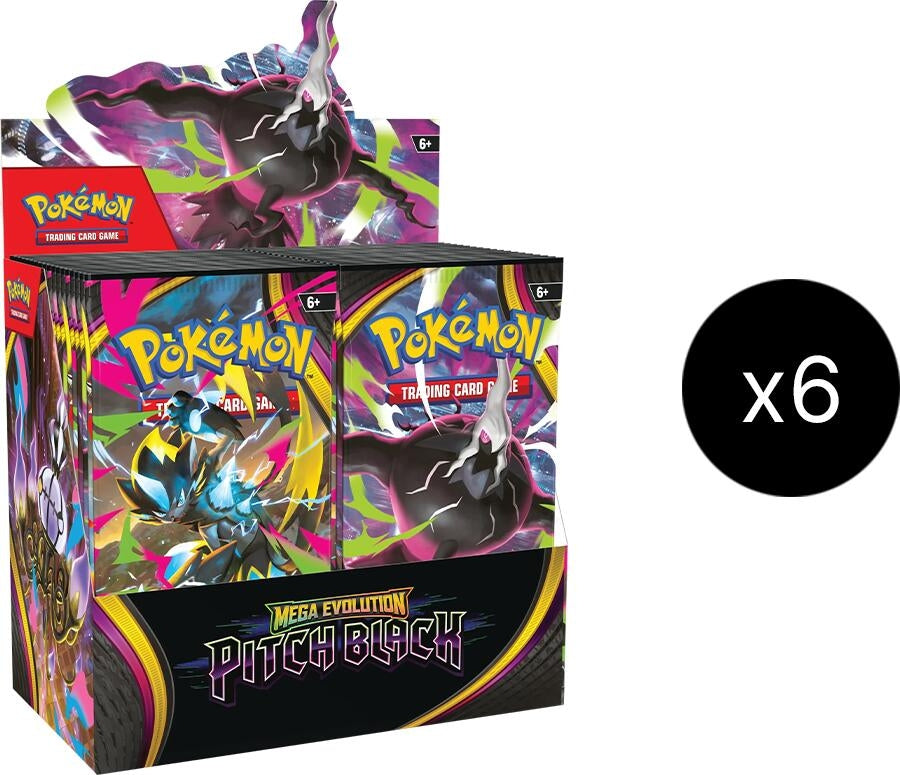 Image for Pitch Black Booster Box Case - Pokemon