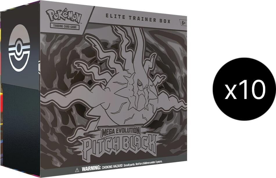 Image for Pitch Black Elite Trainer Box Case - Pokemon
