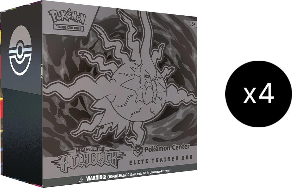 Image for Pitch Black Pokemon Center Elite Trainer Box Case (Exclusive) - Pokemon