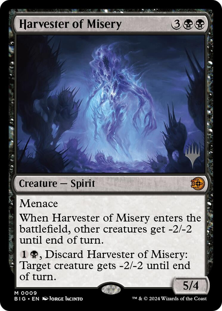 Image for Harvester of Misery (9) (PPSOS) - Magic: The Gathering