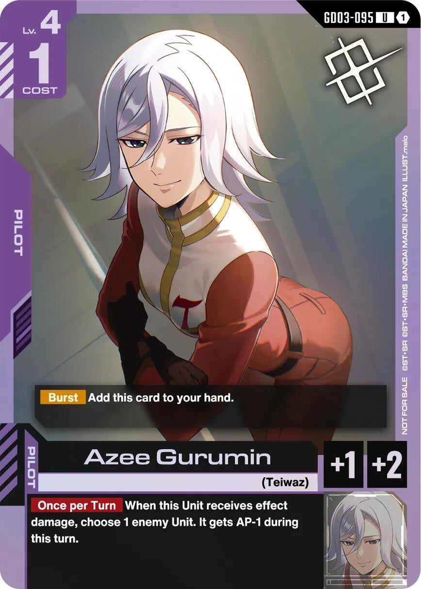 Image for Azee Gurumin (Judge Pack 02) (GD03-095) (GCG-PR) - Gundam Card Game