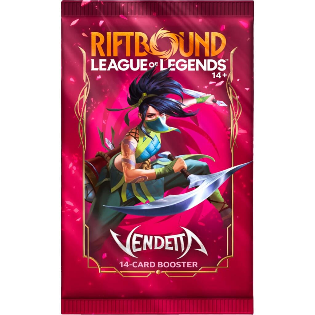 Image for Vendetta - Booster Pack - Riftbound: League of Legends Trading Card Game
