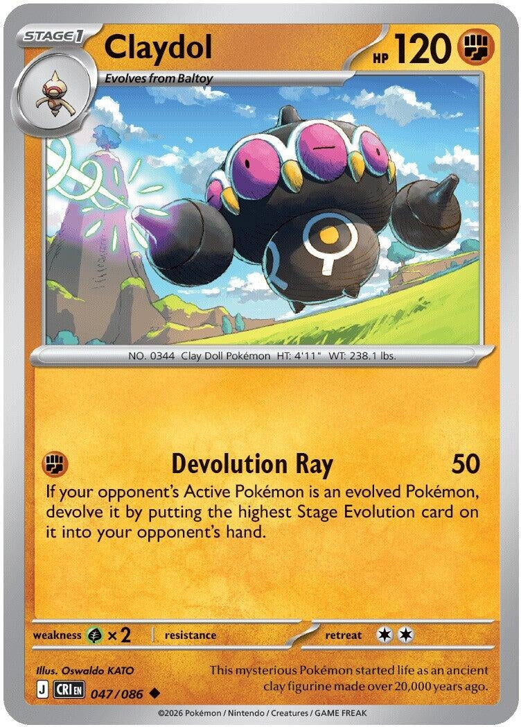 Claydol (047/086) (CRI)