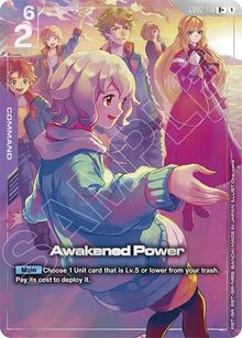 Image for Awakened Power (R+)  (Premium Accessory Set - Mobile Suit Gundam: Iron-Blooded Orphans) (GD02-110) (GCG-PR) - Gundam Card Game