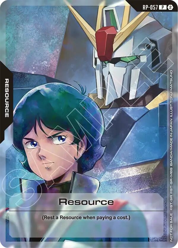 Image for Resource (RP-057) (1st Anniversary Resource Pack) (RP-057) (RP) - Gundam Card Game