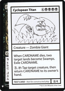 Cyclopean Titan [Mystery Booster Playtest Cards]