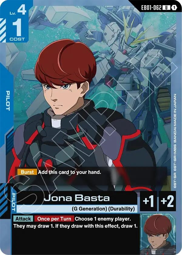 Image for Jona Basta (EB01-062) (EB01) - Gundam Card Game