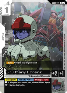 Image for Daryl Lorenz (EB01-070) (EB01) - Gundam Card Game
