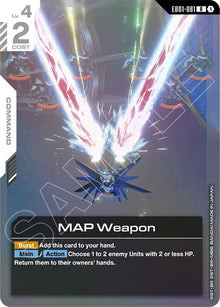 Image for MAP Weapon (EB01-081) (EB01) - Gundam Card Game