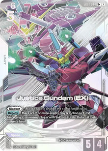 Image for Justice Gundam (EX) (R+) (EB01-044) (EB01) - Gundam Card Game