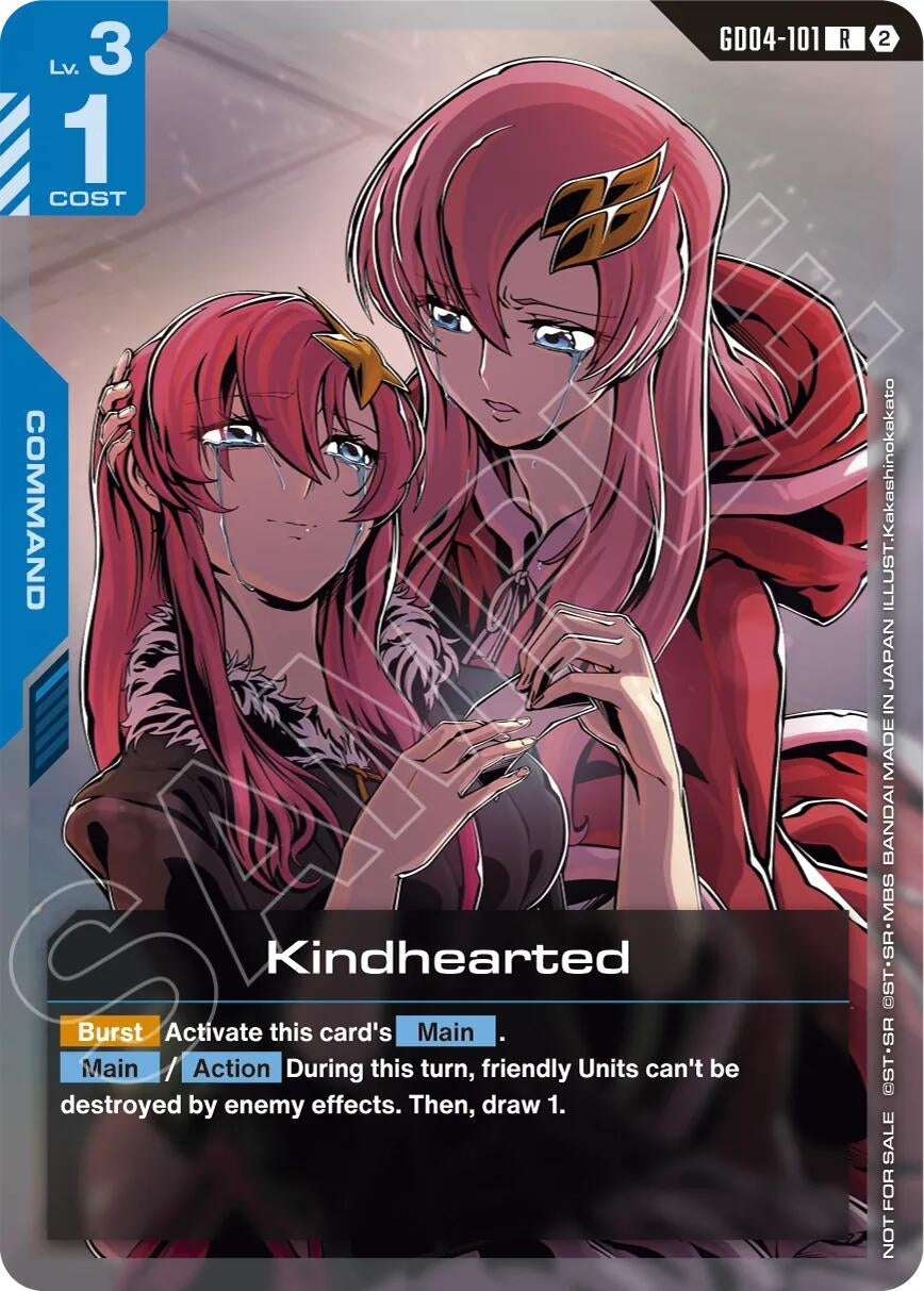 Kindhearted (Store Tournament Participation Pack 05) (GD04-101) (GCG-PR)
