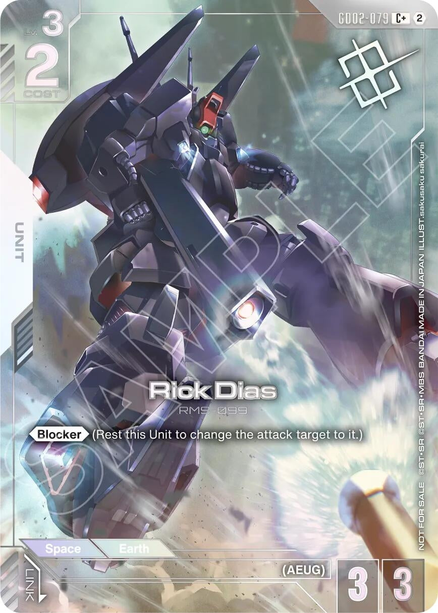 Rick Dias (Store Tournament Winner Pack 05) (GD02-079) (GCG-PR)
