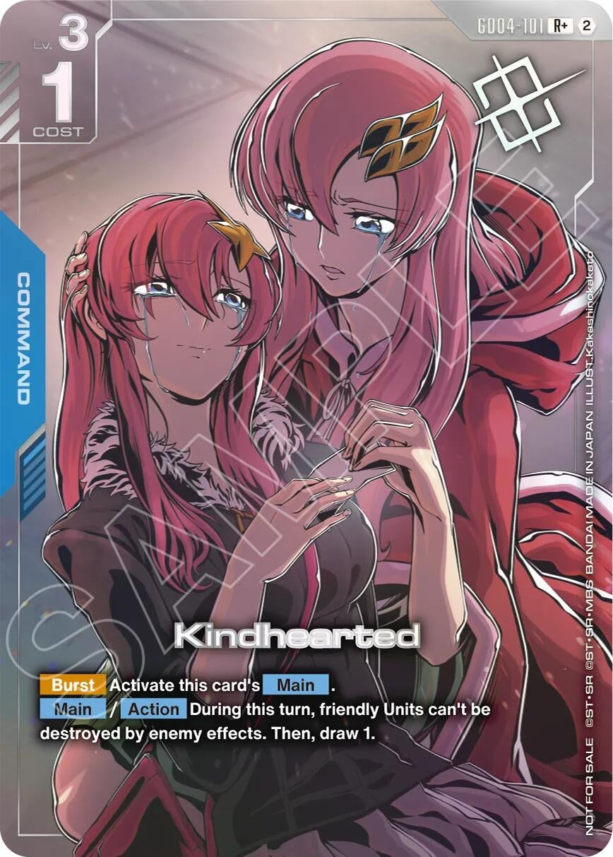 Kindhearted (Store Tournament Winner Pack 05) (GD04-101) (GCG-PR)