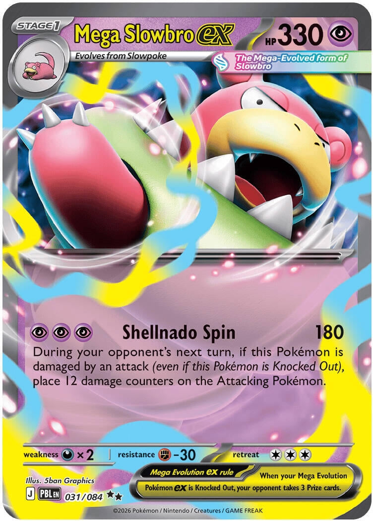 Image for Mega Slowbro ex (031/084) (PBL) - Pokemon