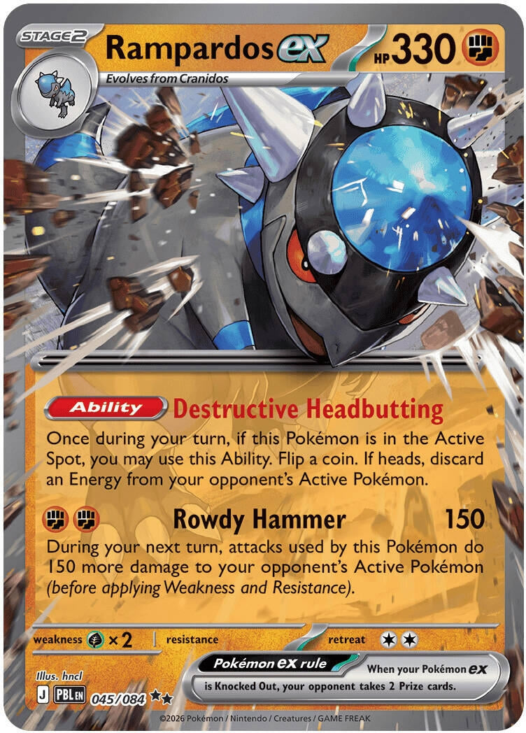 Image for Rampardos ex (045/084) (PBL) - Pokemon