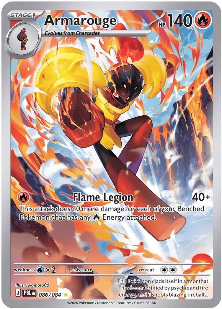 Image for Armarouge (086/084) (PBL) - Pokemon