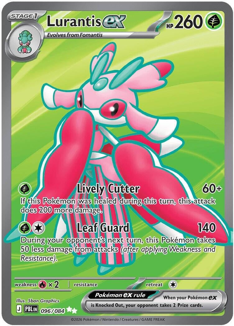 Image for Lurantis ex (096/084) (PBL) - Pokemon