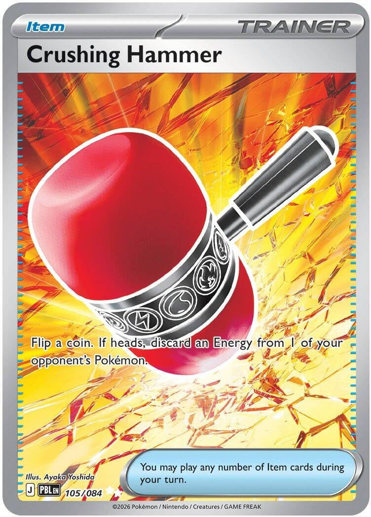 Image for Crushing Hammer (105/084) (PBL) - Pokemon