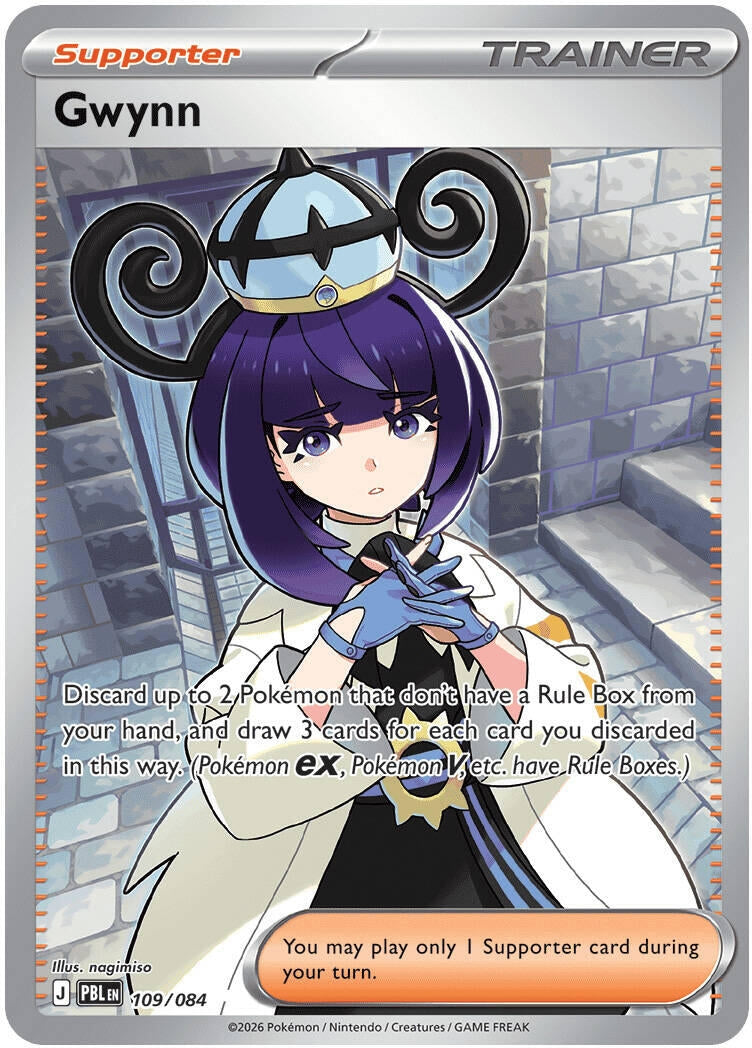 Image for Gwynn (109/084) (PBL) - Pokemon